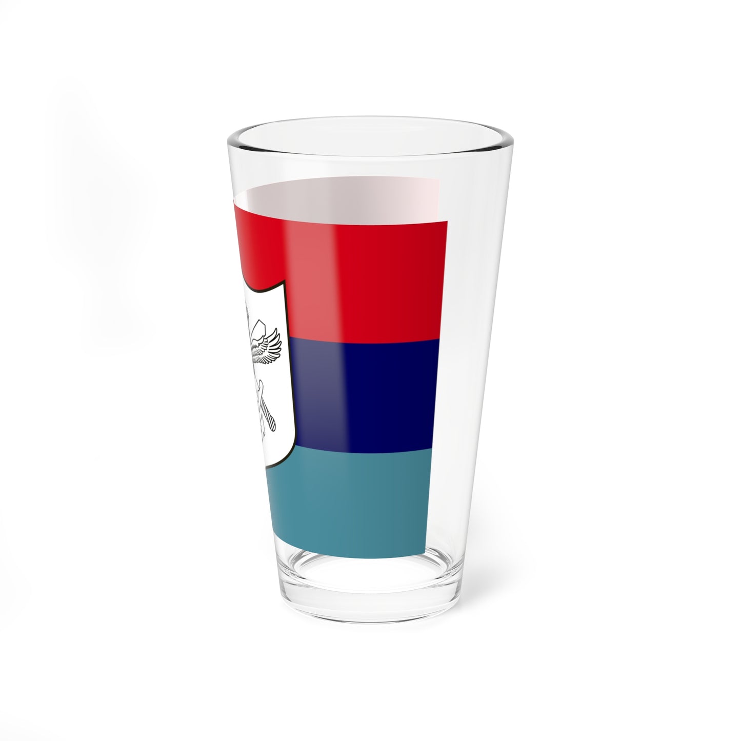 Flag of the Indian Armed Forces (India) Pint Glass 16oz
