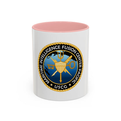 USCG MIFC PAC (U.S. Coast Guard) Accent Coffee Mug