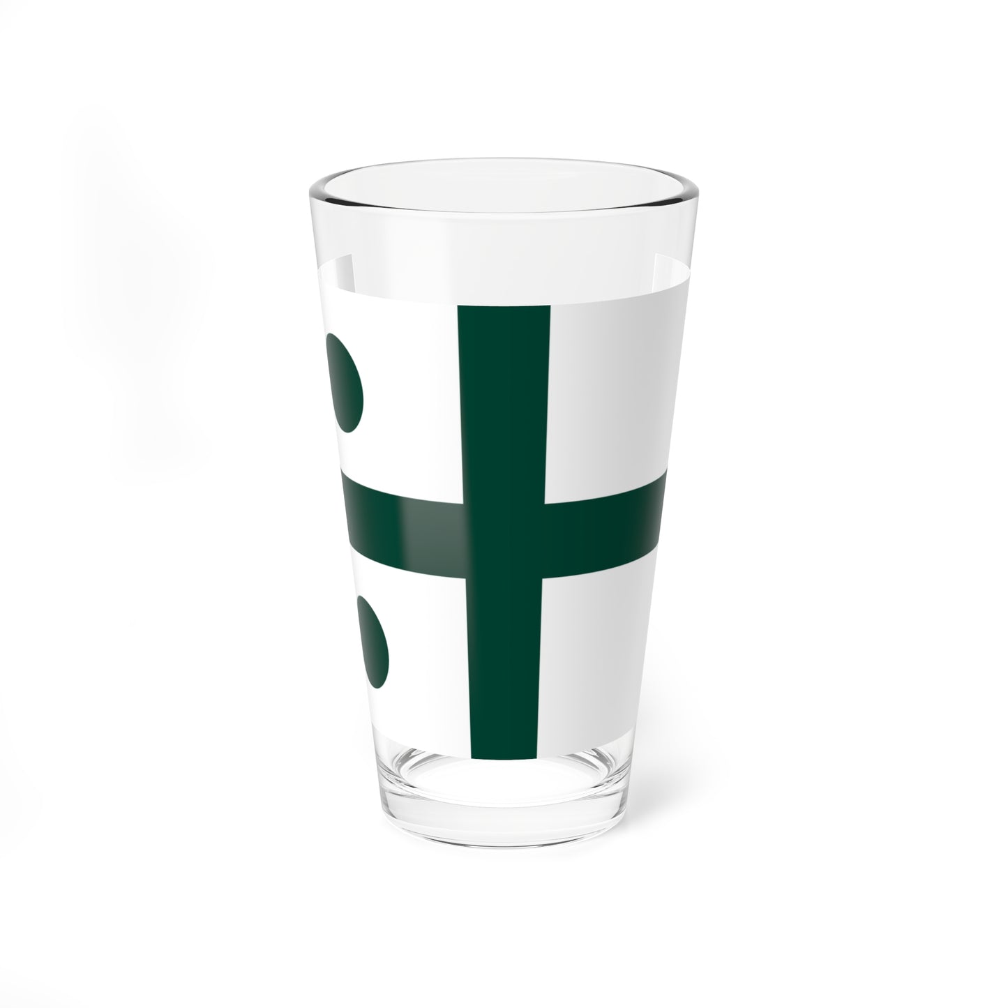 Rank flag of the South African Navy - Rear Admiral 1972-1981 (South Africa) Pint Glass 16oz
