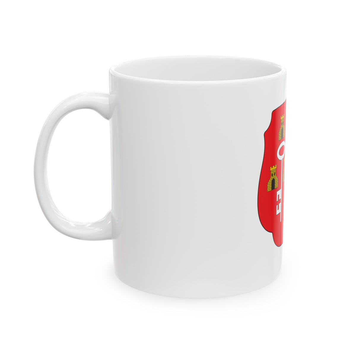 Coat of arms of the Captaincy General of Cuba - White Coffee Mug