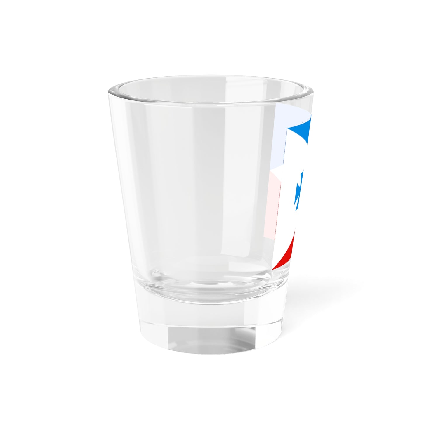 Trostinka vas prapor (Ukraine) Shot Glass 1.5oz