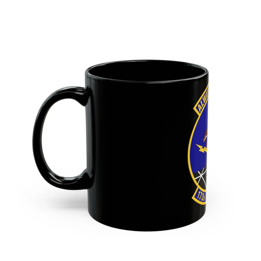 173d Communications Flight (U.S. Air Force) Black Coffee Mug-Go Mug Yourself