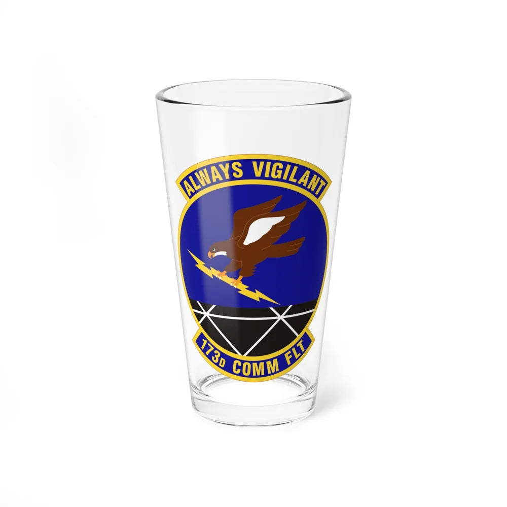 173d Communications Flight (U.S. Air Force) Pint Glass 16oz-16oz-Go Mug Yourself