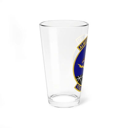 173d Communications Flight (U.S. Air Force) Pint Glass 16oz-Go Mug Yourself