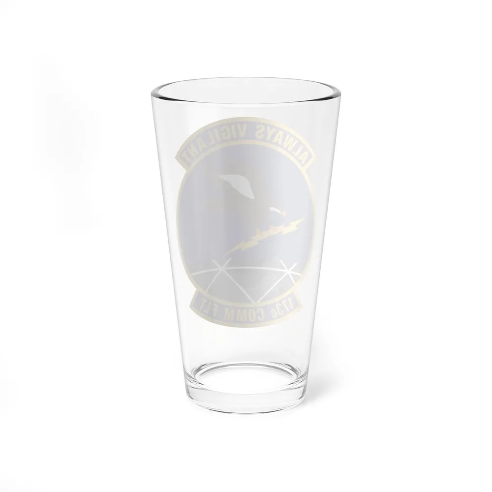 173d Communications Flight (U.S. Air Force) Pint Glass 16oz-Go Mug Yourself