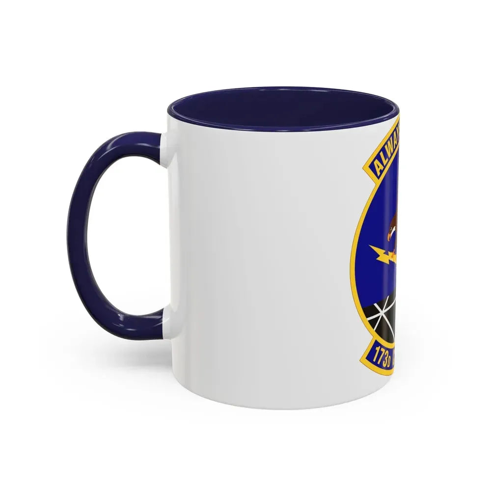 173d Communications Flight (U.S. Air Force) Accent Coffee Mug - Go Mug Yourself