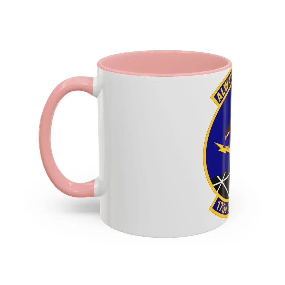173d Communications Flight (U.S. Air Force) Accent Coffee Mug - Go Mug Yourself