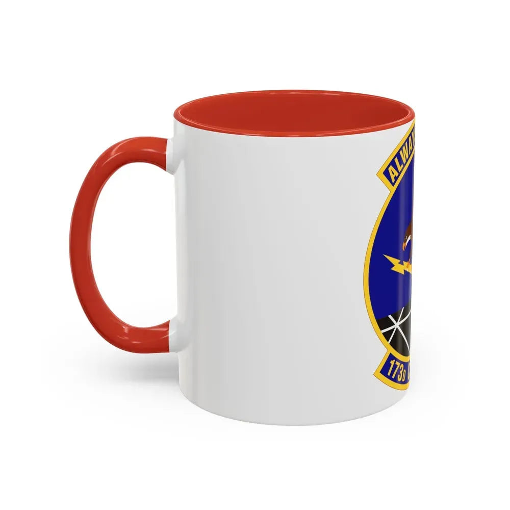 173d Communications Flight (U.S. Air Force) Accent Coffee Mug - Go Mug Yourself