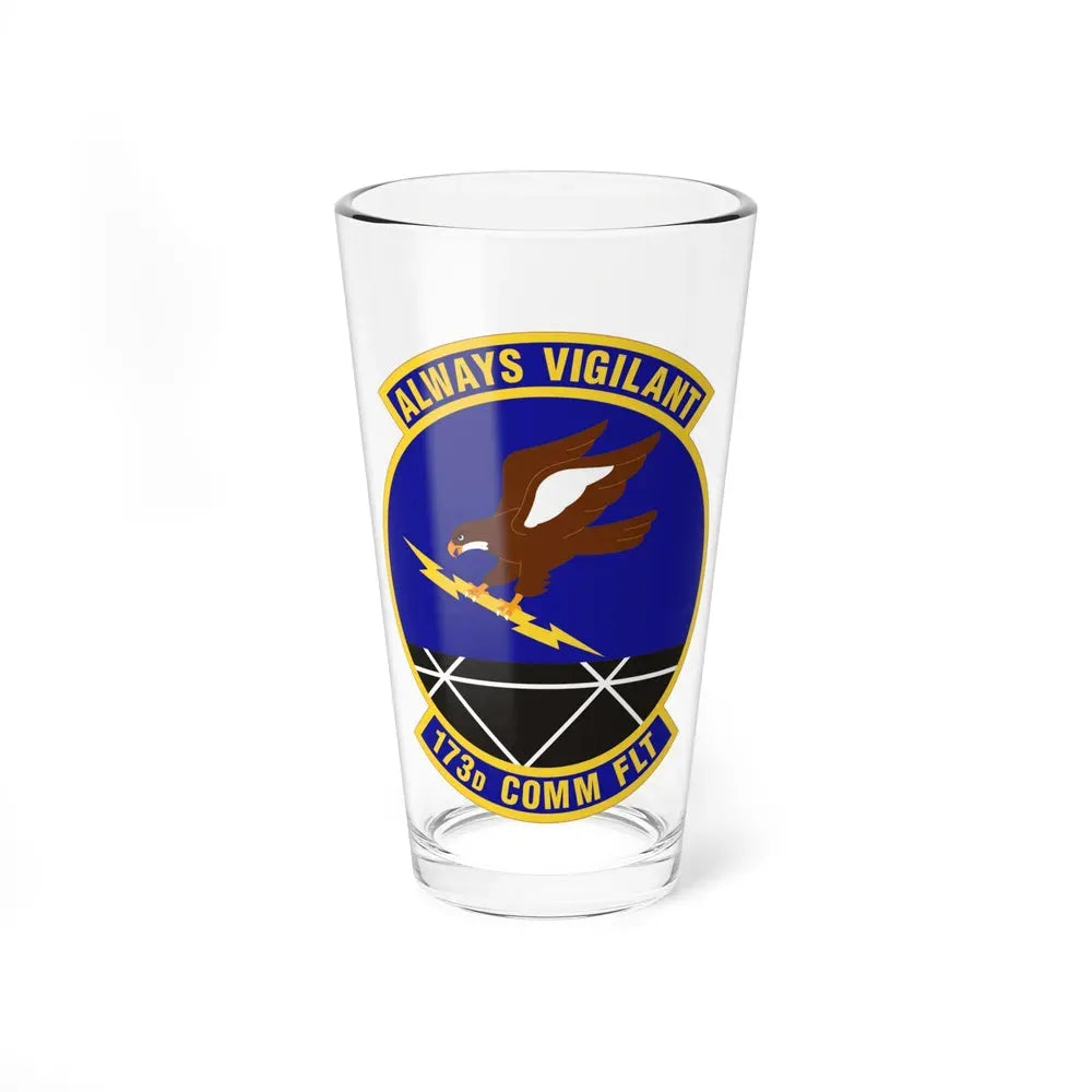 173d Communications Flight (U.S. Air Force) Pint Glass 16oz 16oz - Go Mug Yourself