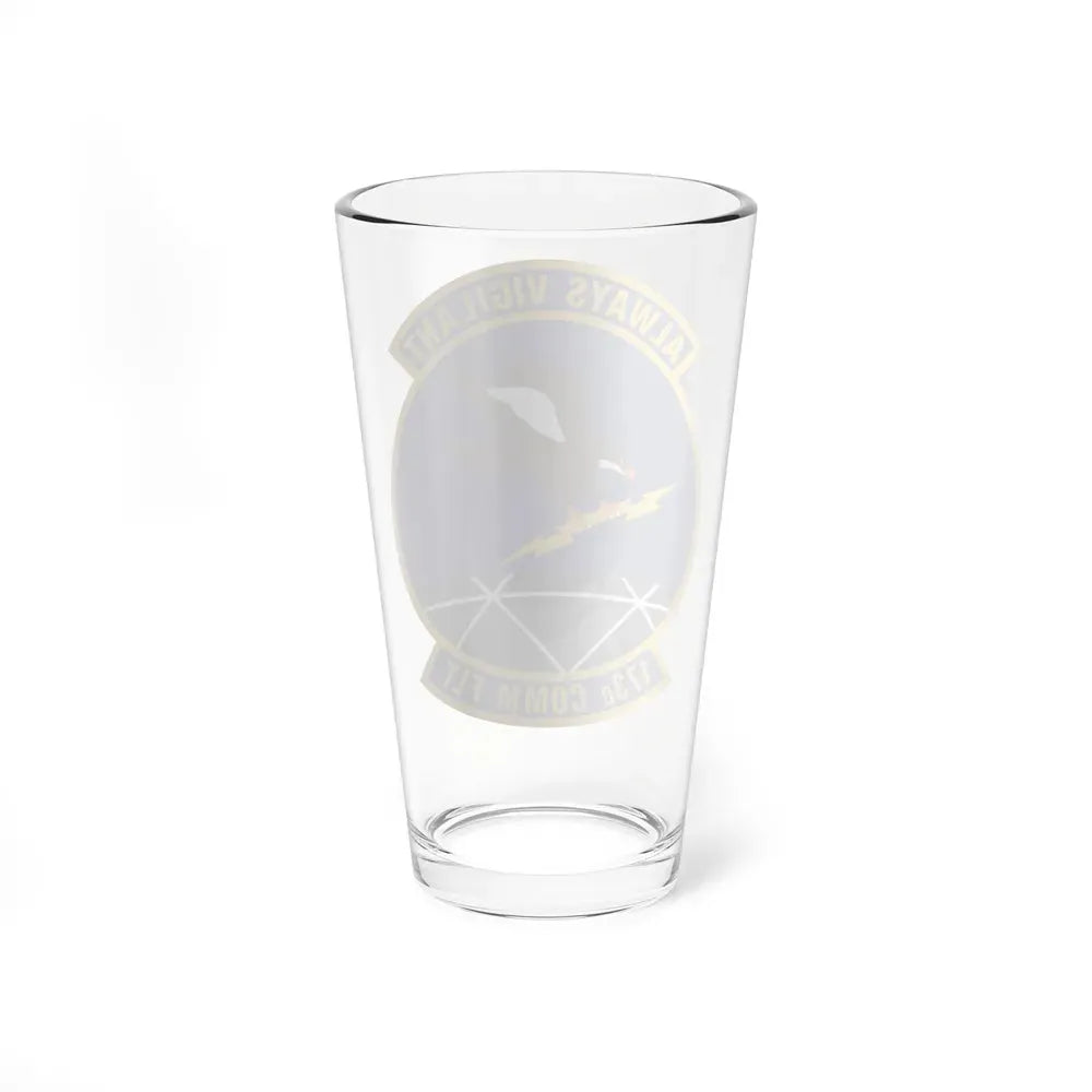 173d Communications Flight (U.S. Air Force) Pint Glass 16oz - Go Mug Yourself