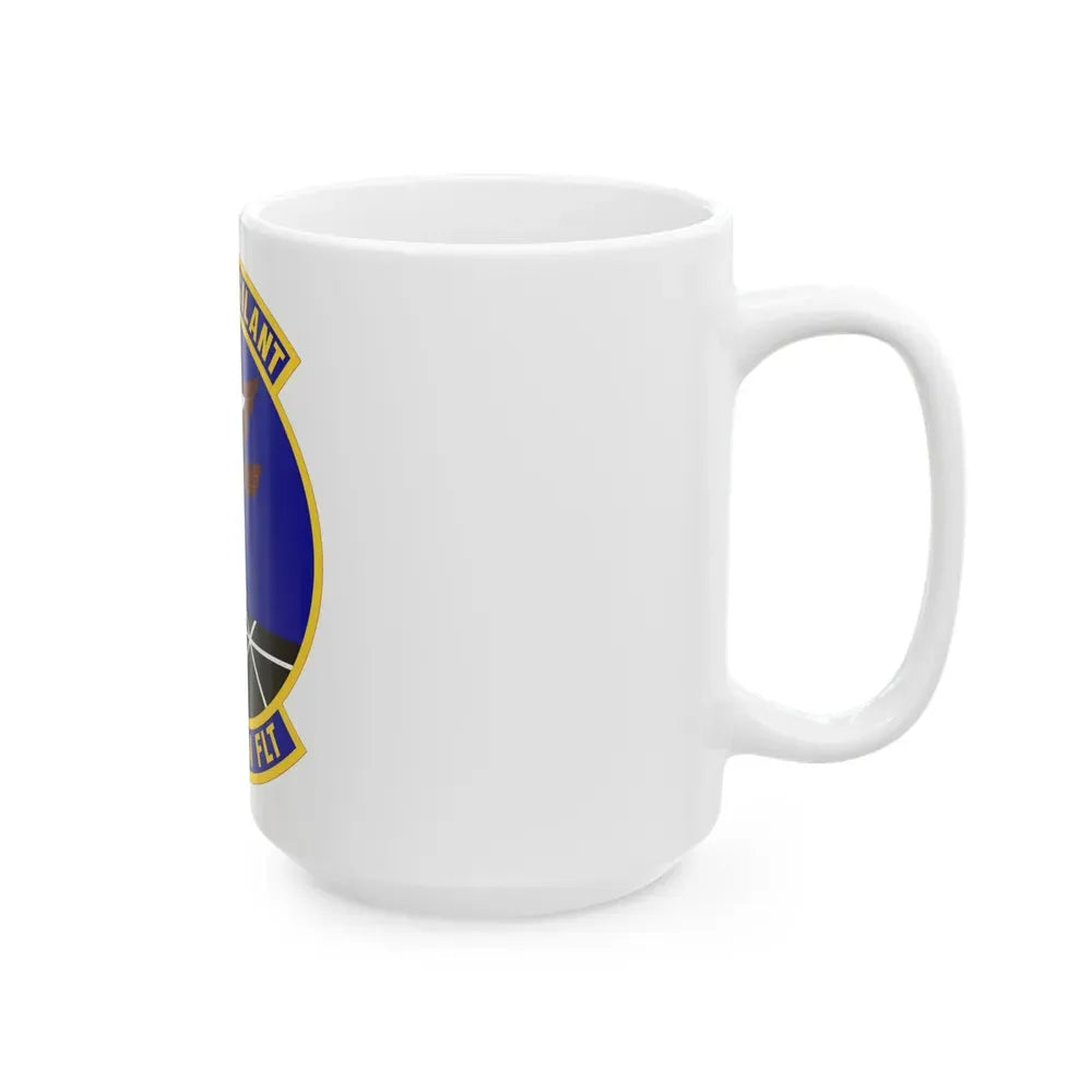 173d Communications Flight (U.S. Air Force) White Coffee Mug - Go Mug Yourself