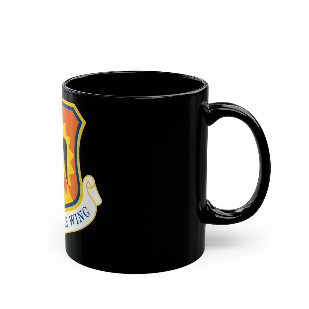 173rd Fighter Wing (U.S. Air Force) Black Coffee Mug-Go Mug Yourself