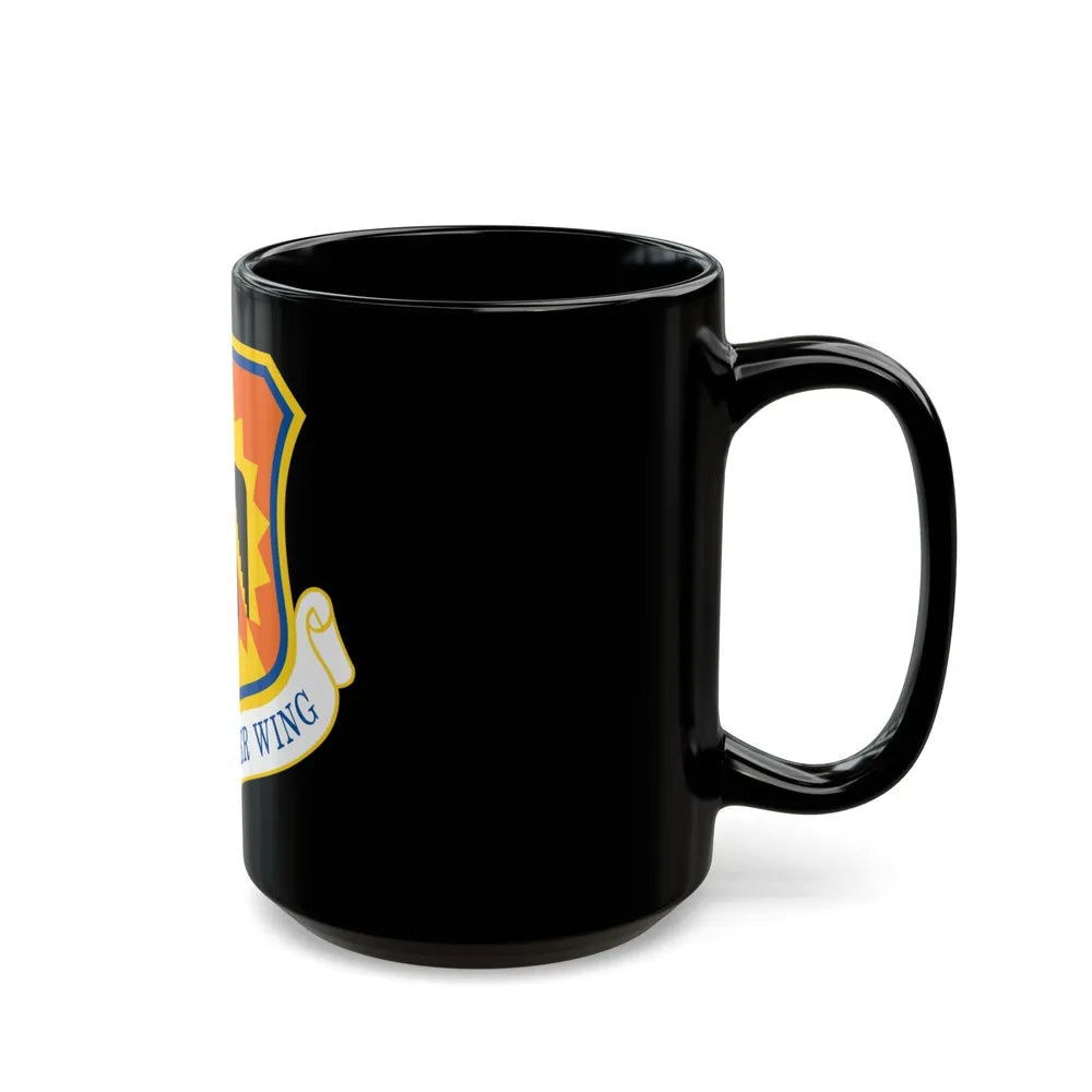 173rd Fighter Wing (U.S. Air Force) Black Coffee Mug-Go Mug Yourself