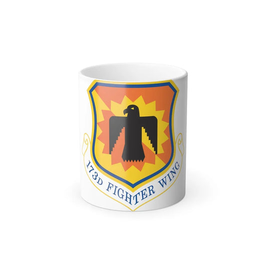 173rd Fighter Wing (U.S. Air Force) Color Changing Mug-11oz-Go Mug Yourself
