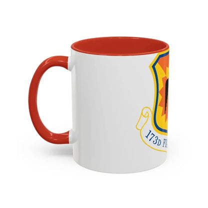 173rd Fighter Wing (U.S. Air Force) Accent Coffee Mug - Go Mug Yourself