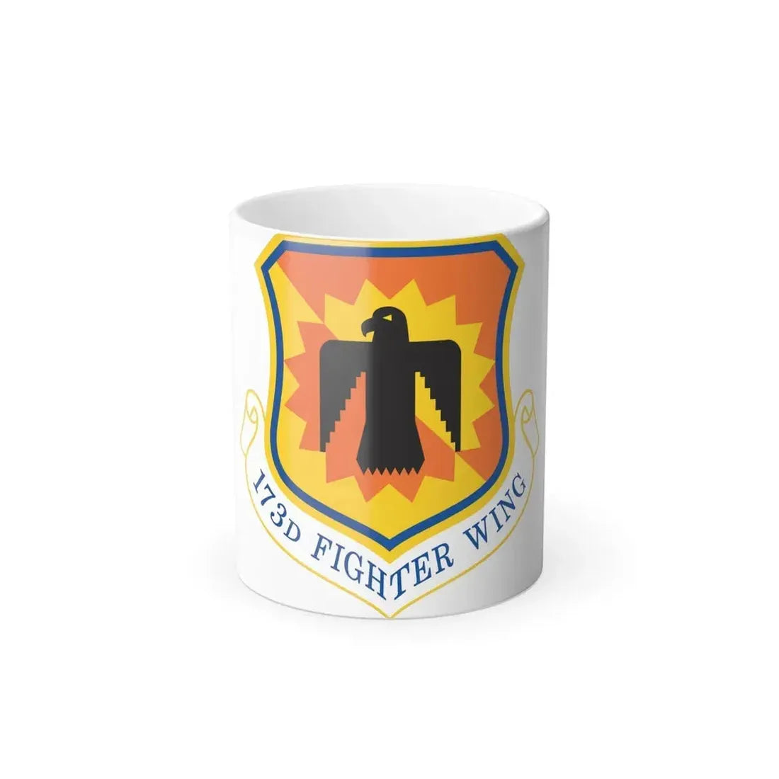 173rd Fighter Wing (U.S. Air Force) Color Changing Mug 11oz - Go Mug Yourself
