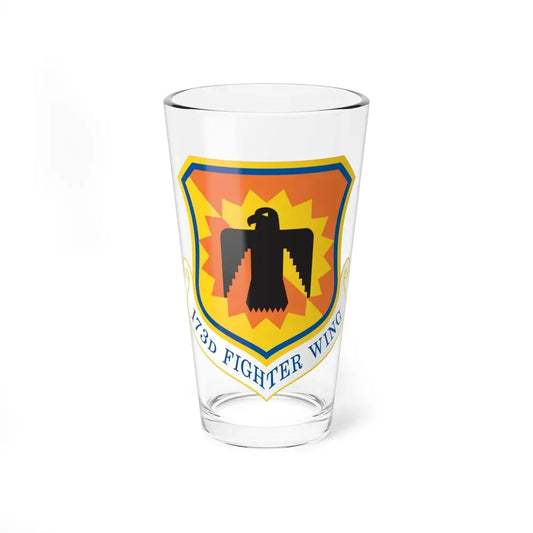 173rd Fighter Wing (U.S. Air Force) Pint Glass 16oz 16oz - Go Mug Yourself