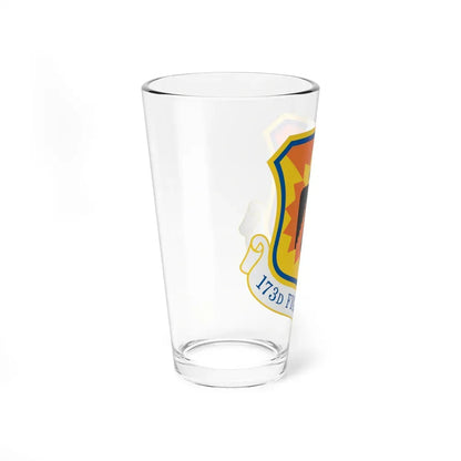 173rd Fighter Wing (U.S. Air Force) Pint Glass 16oz - Go Mug Yourself