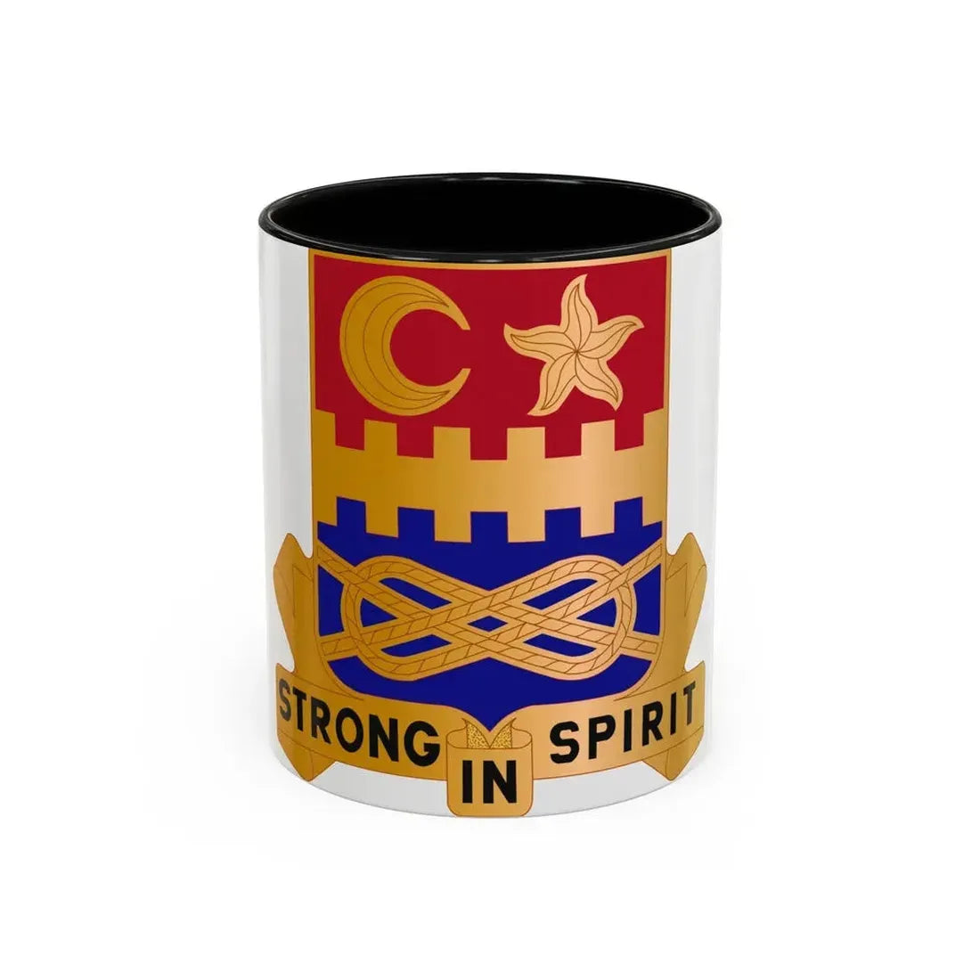 174 Armor Regiment (U.S. Army) Accent Coffee Mug 11oz Black - Go Mug Yourself