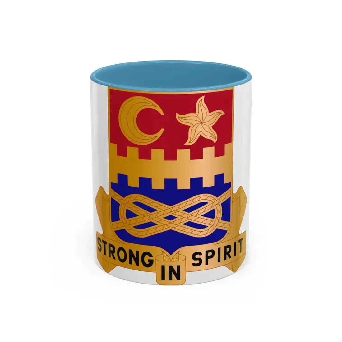 174 Armor Regiment (U.S. Army) Accent Coffee Mug 11oz Light Blue - Go Mug Yourself