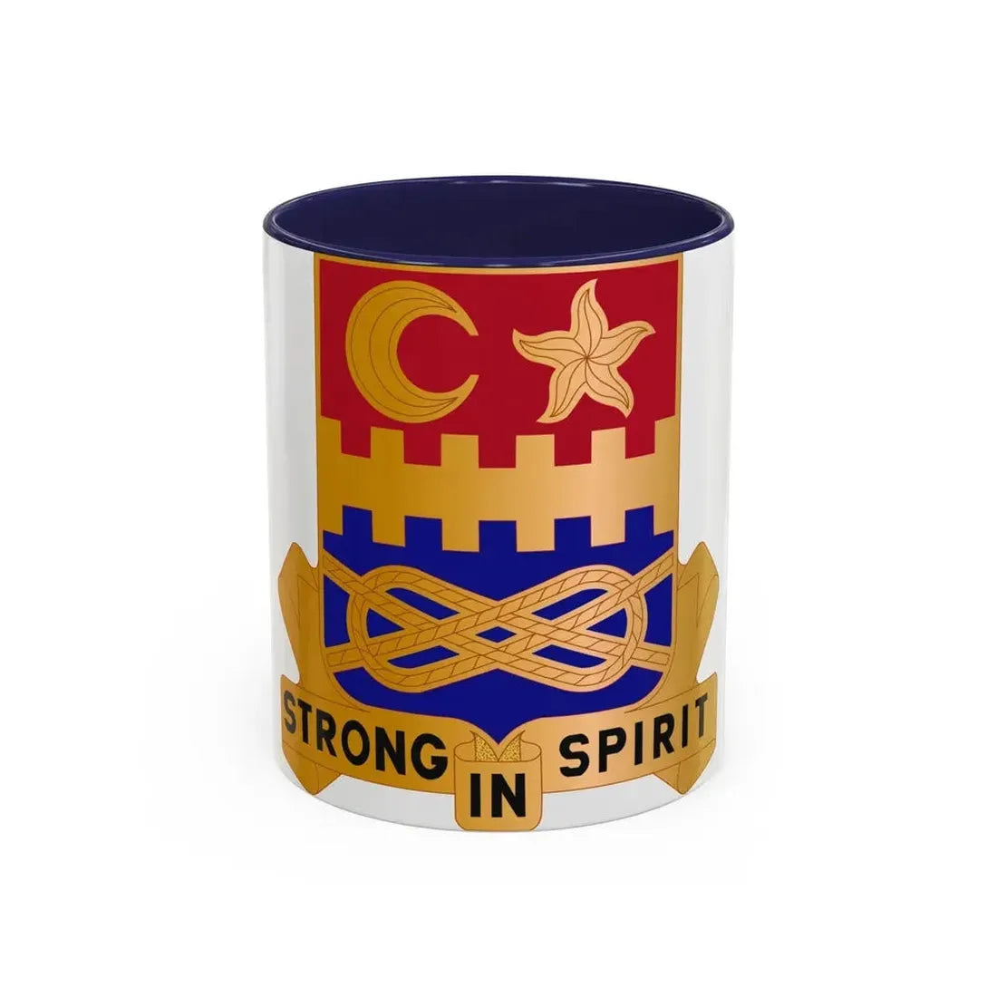 174 Armor Regiment (U.S. Army) Accent Coffee Mug 11oz Navy - Go Mug Yourself