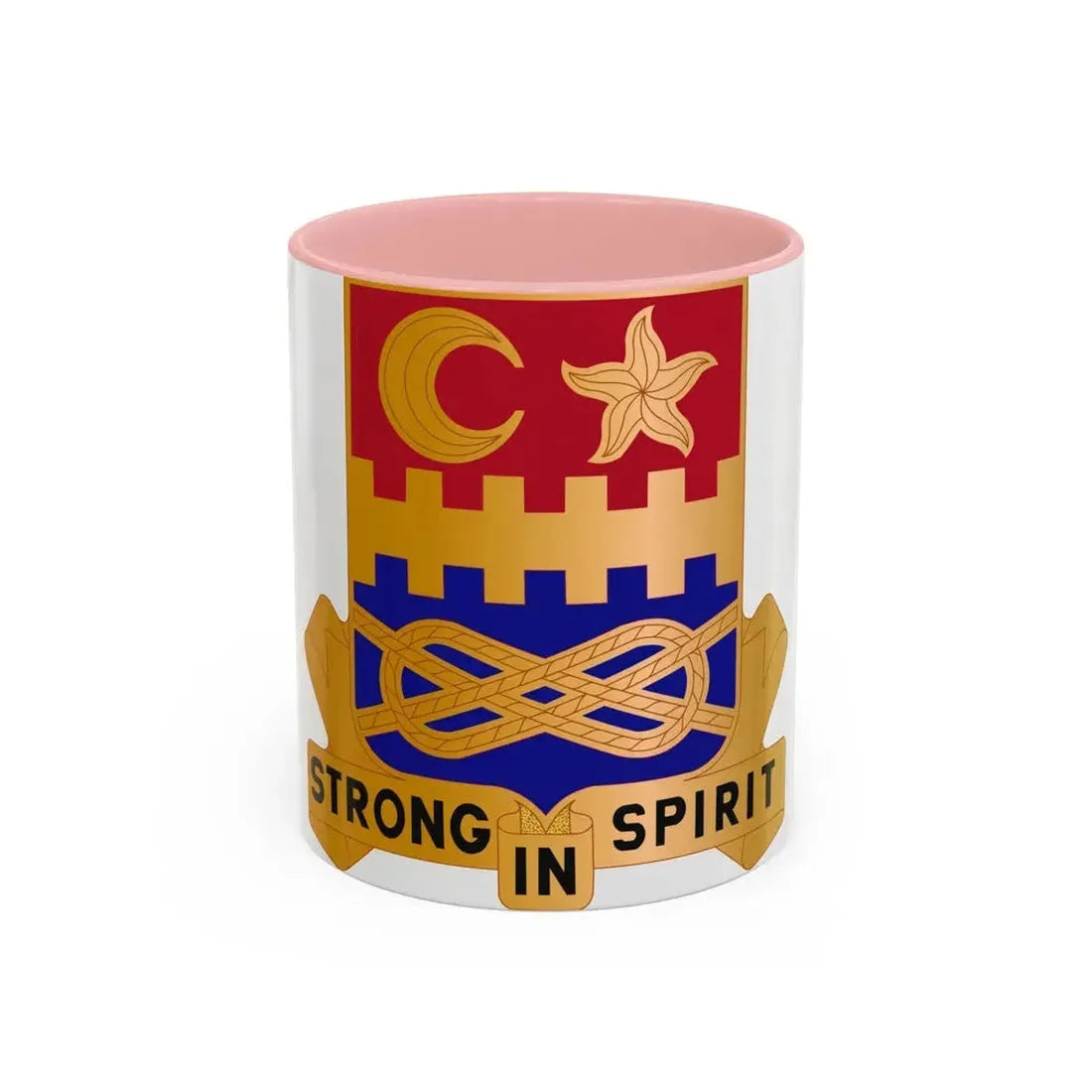 174 Armor Regiment (U.S. Army) Accent Coffee Mug 11oz Pink - Go Mug Yourself
