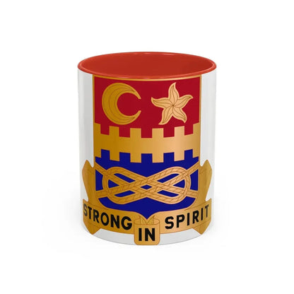 174 Armor Regiment (U.S. Army) Accent Coffee Mug 11oz Red - Go Mug Yourself