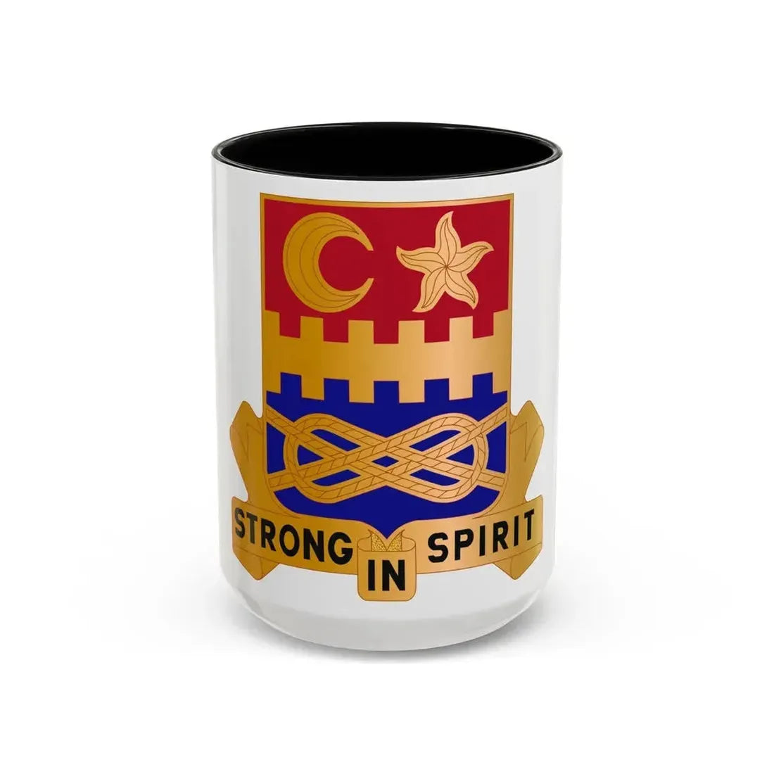 174 Armor Regiment (U.S. Army) Accent Coffee Mug 15oz Black - Go Mug Yourself