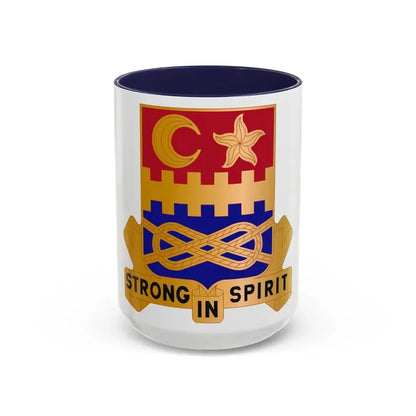 174 Armor Regiment (U.S. Army) Accent Coffee Mug 15oz Navy - Go Mug Yourself