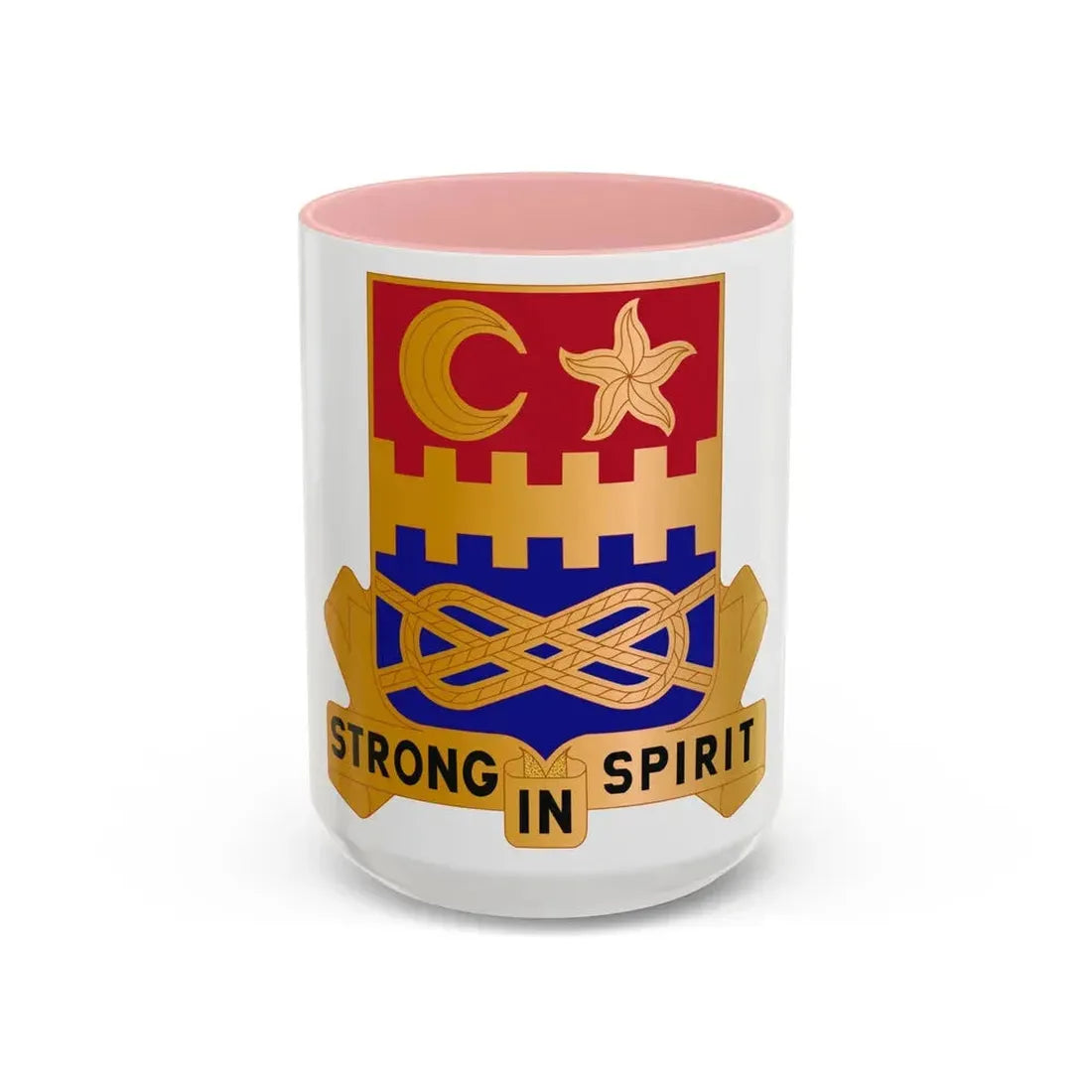 174 Armor Regiment (U.S. Army) Accent Coffee Mug 15oz Pink - Go Mug Yourself