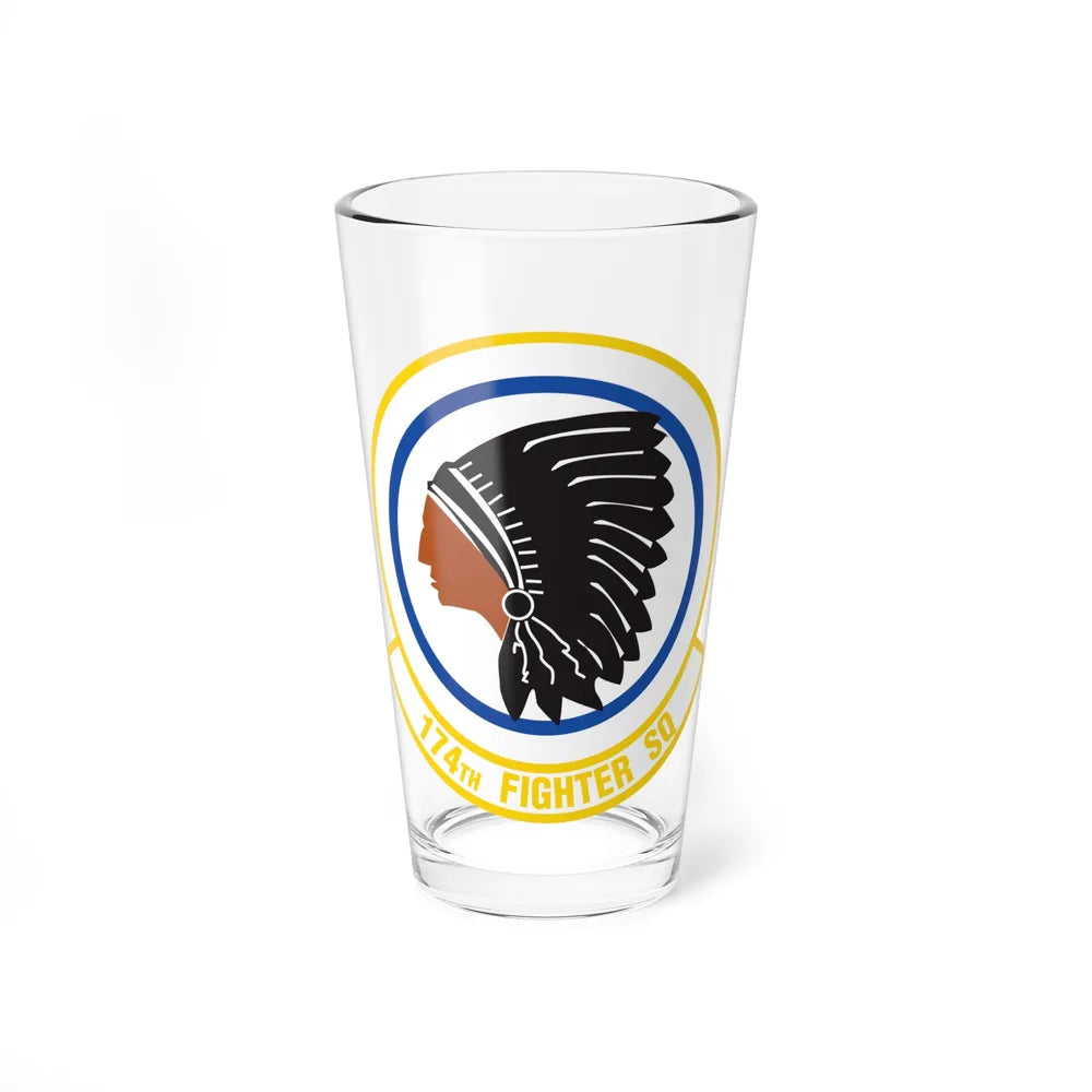 174 Fighter Squadron (U.S. Air Force) Pint Glass 16oz-16oz-Go Mug Yourself