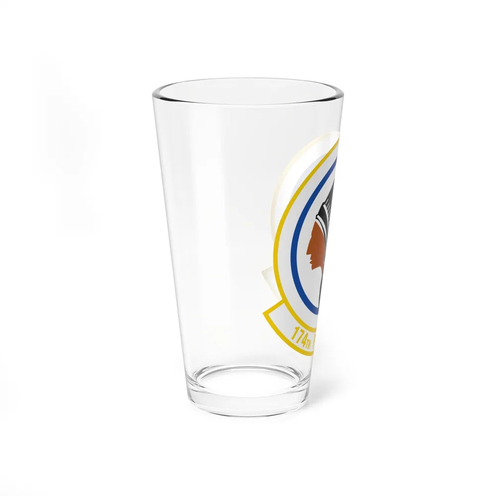 174 Fighter Squadron (U.S. Air Force) Pint Glass 16oz-Go Mug Yourself