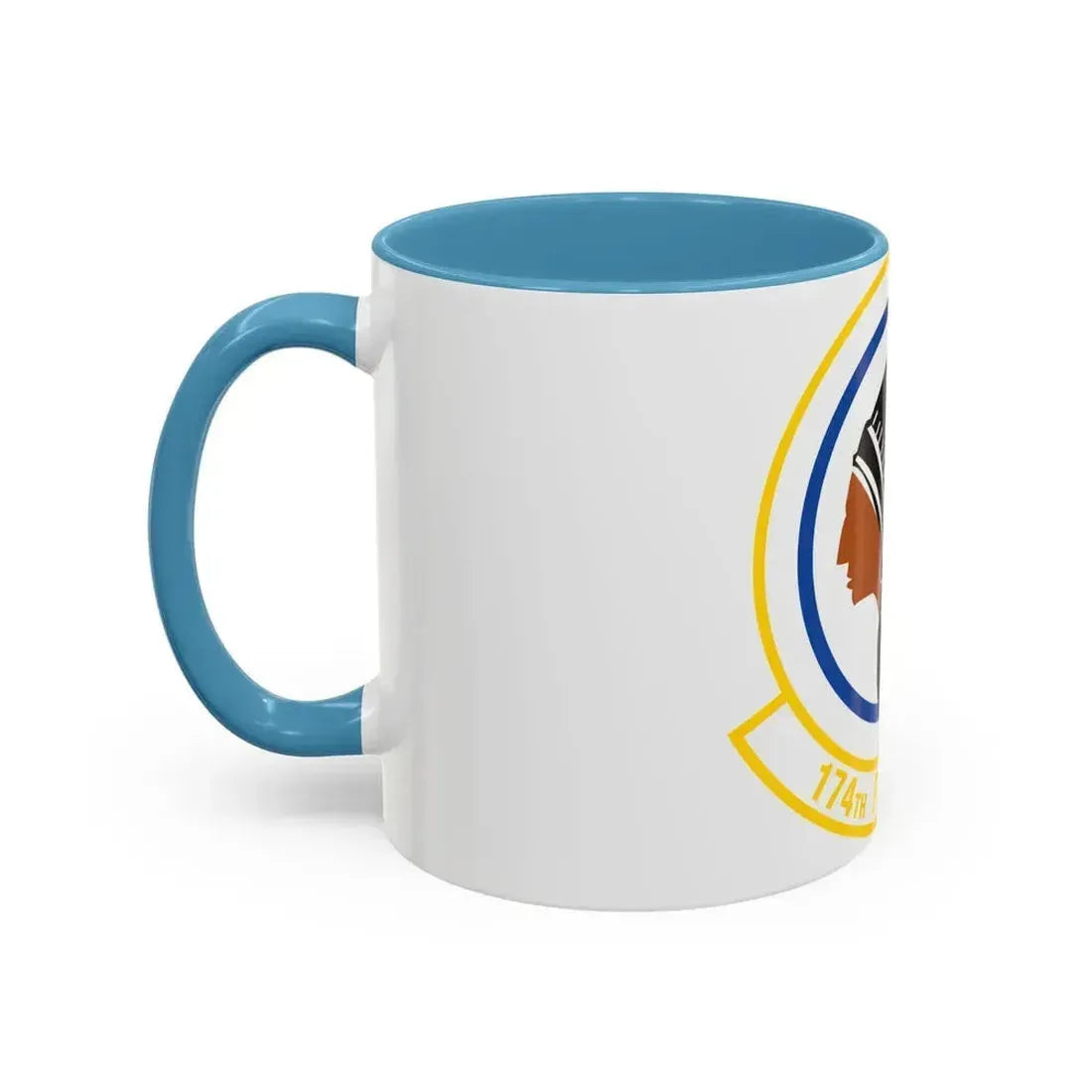 174 Fighter Squadron (U.S. Air Force) Accent Coffee Mug - Go Mug Yourself