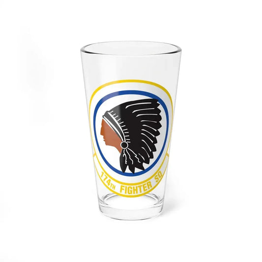 174 Fighter Squadron (U.S. Air Force) Pint Glass 16oz 16oz - Go Mug Yourself