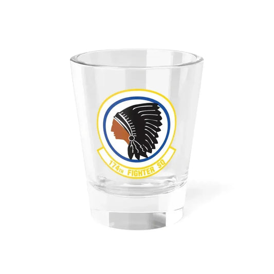 174 Fighter Squadron (U.S. Air Force) Shot Glass 1.5oz 1.5oz - Go Mug Yourself