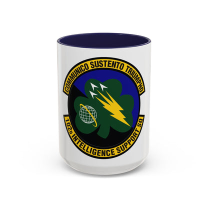 102d Intelligence Support Squadron (U.S. Air Force) Accent Coffee Mug