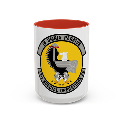 12 Special Operations Squadron AFSOC (U.S. Air Force) Accent Coffee Mug