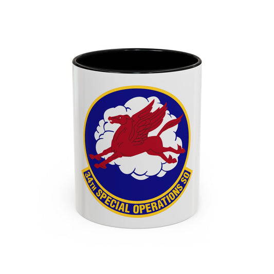 34th Special Operations Squadron (U.S. Air Force) Accent Coffee Mug