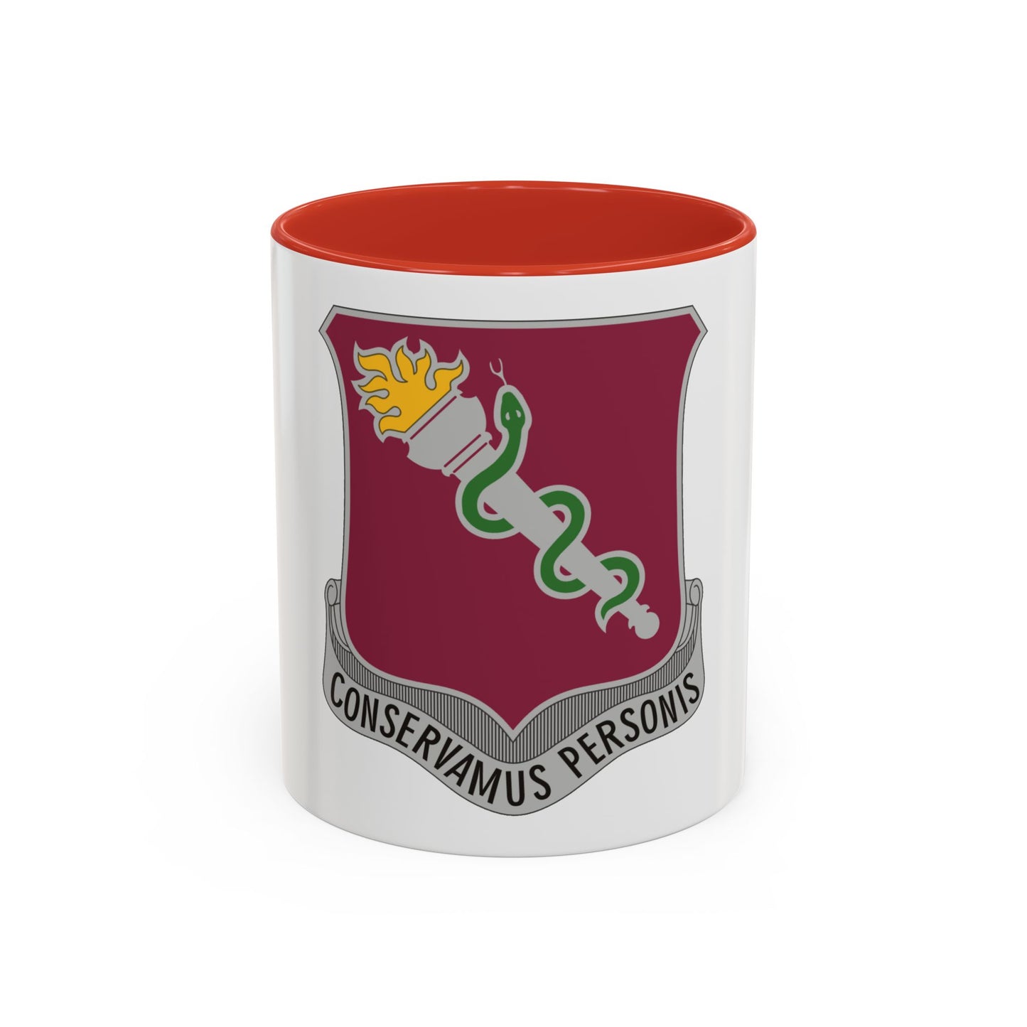 32 Medical Brigade 2 (U.S. Army) Accent Coffee Mug