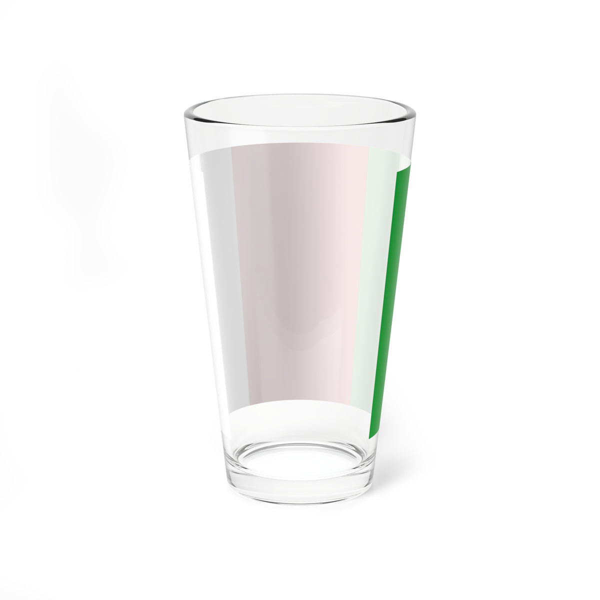 Welsh Tricolor (United Kingdom) Pint Glass 16oz