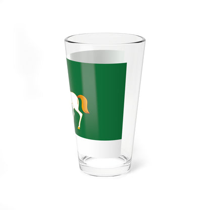 Flag of Abzelilovsky rayon (Russia) Pint Glass 16oz