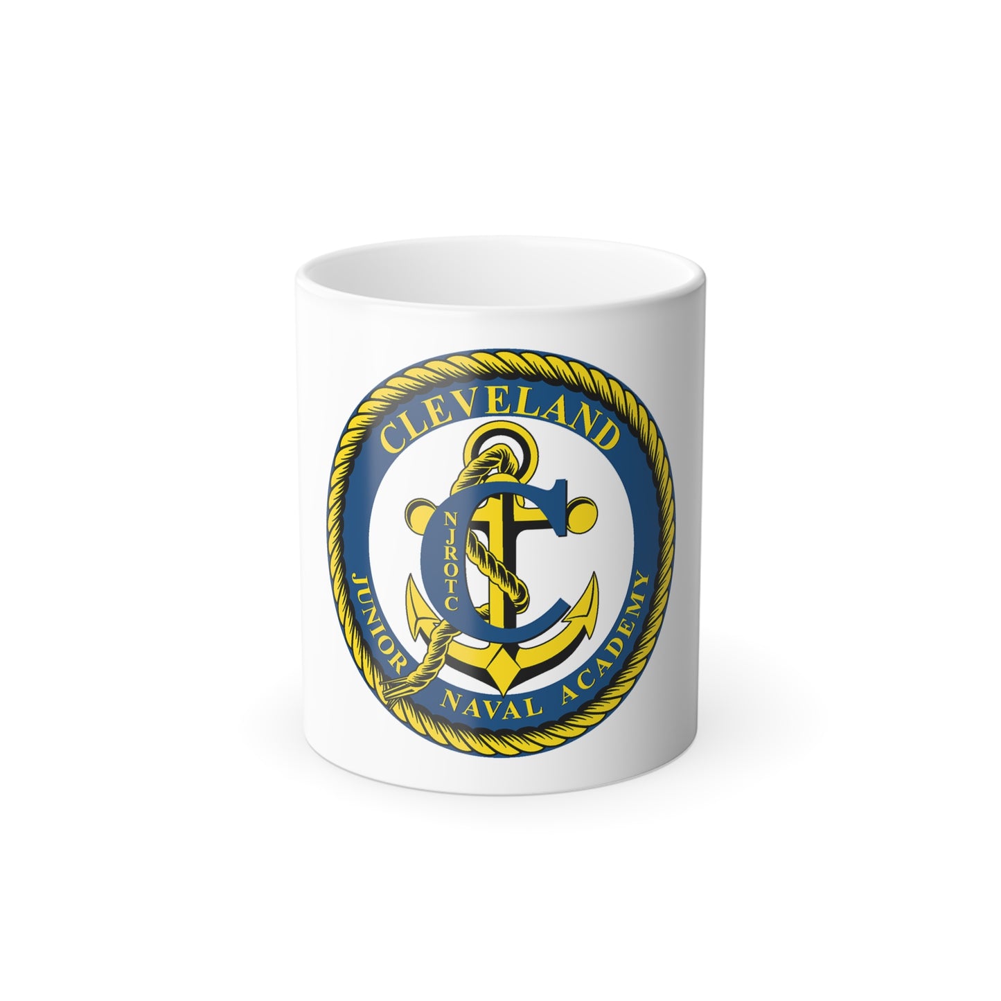 Cleveland Junior Naval Academy (U.S. Navy) Color Changing Mug 11oz