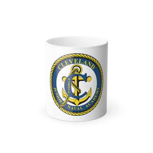 Cleveland Junior Naval Academy (U.S. Navy) Color Changing Mug 11oz