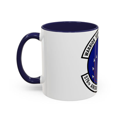 576th Aircraft Maintenance Squadron (U.S. Air Force) Accent Coffee Mug