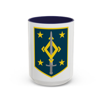 4th Maneuver Enhancement Brigade (U.S. Army) Accent Coffee Mug