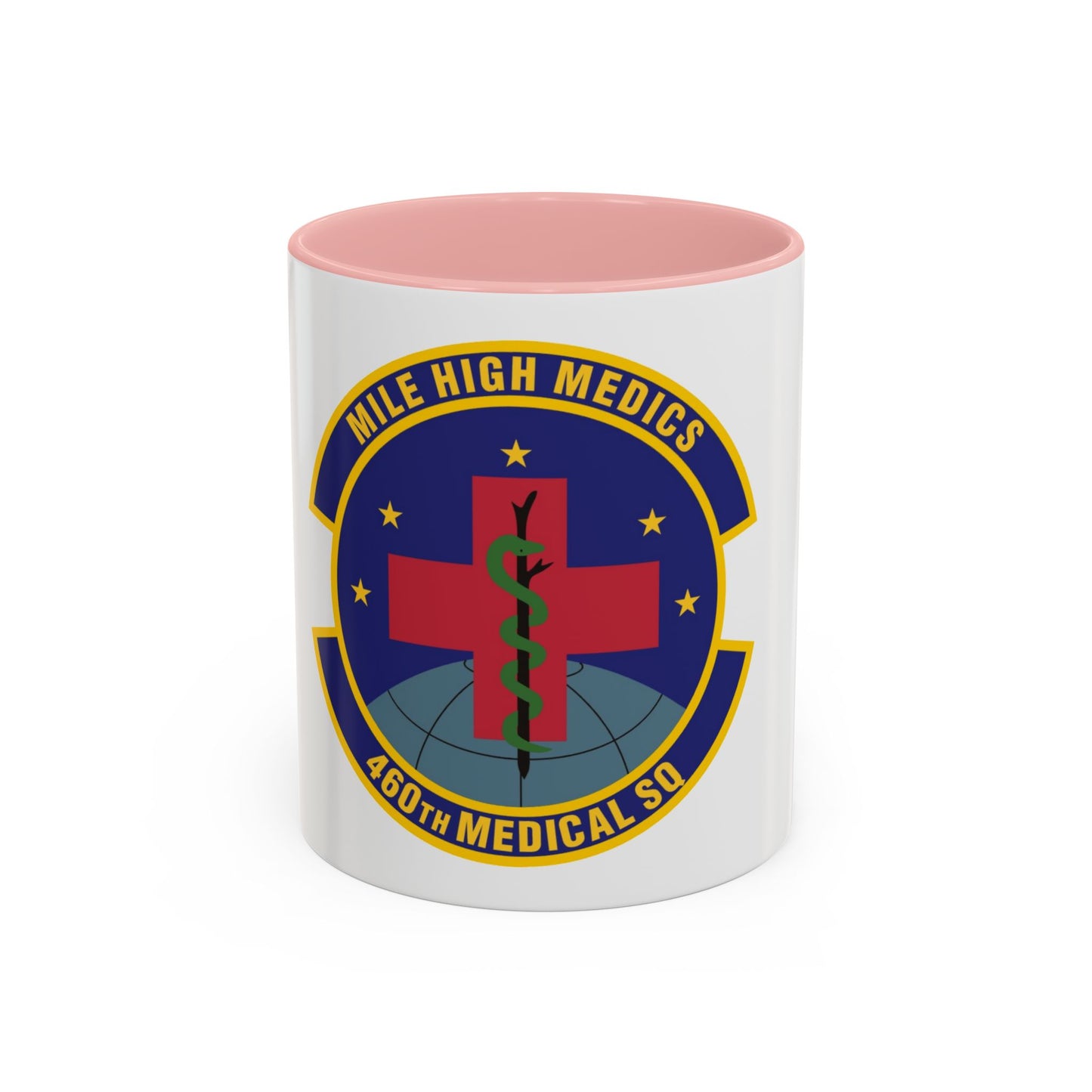 460th Medical Squadron (U.S. Air Force) Accent Coffee Mug