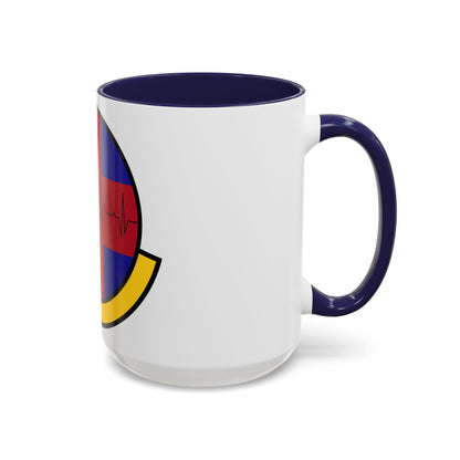 375 Healthcare Operations Squadron AMC (U.S. Air Force) Accent Coffee Mug
