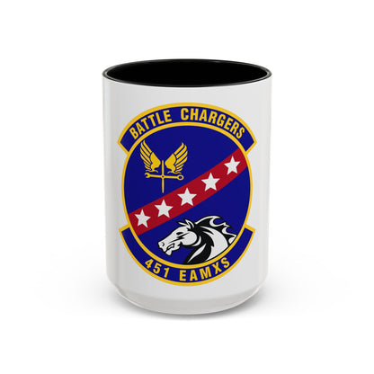 451st Expeditionary Aircraft Maintenance Squadron (U.S. Air Force) Accent Coffee Mug