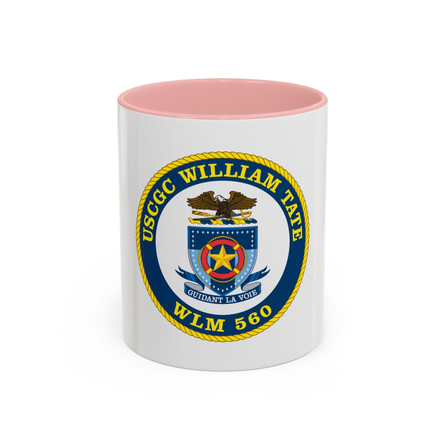USCGC William Tate WLM 560 (U.S. Coast Guard) Accent Coffee Mug