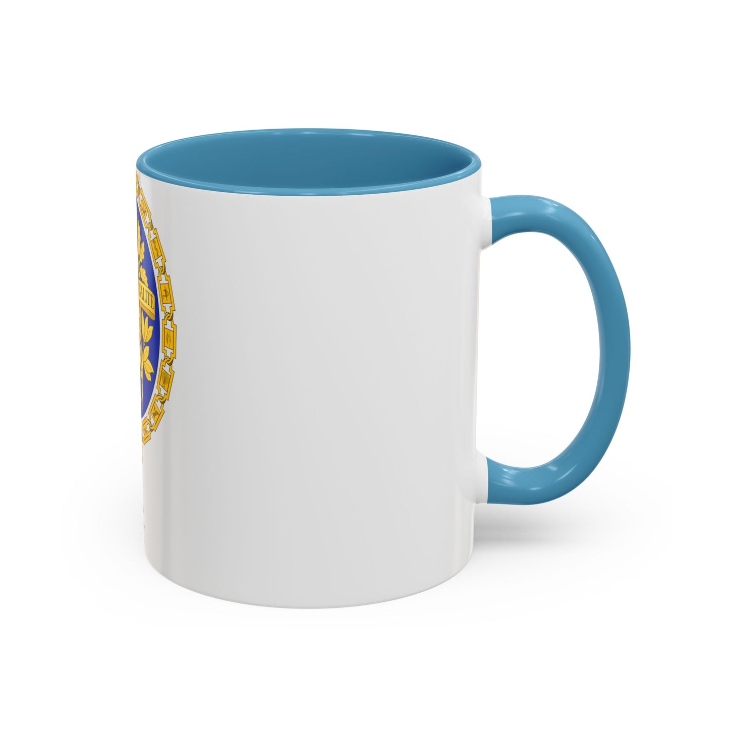 Coat of arms of the French Republic - Accent Coffee Mug